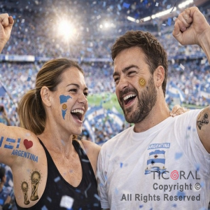 PLANCHAS DE TATUAJES ARGENTINA MUNDIAL X 12 UNIDADES